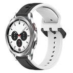 For Samsung  Galaxy Watch 4 Classic 42mm / Black+White