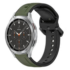 For Samsung  Galaxy Watch 4 Classic 46mm / Dark Green+Black