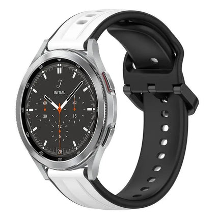 20mm Two-Tone Silicone Loop Band For Galaxy Watch 4 Classic