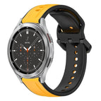 For Samsung  Galaxy Watch 4 Classic 46mm / Yellow+Black