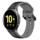 For Samsung Galaxy Watch Active 2 40mm / Black+Grey
