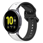 For Samsung Galaxy Watch Active 2 44mm / White+Black