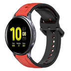 For Samsung Galaxy Watch Active 2 44mm / Red+Black