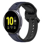 For Samsung Galaxy Watch Active 2 44mm / Midnight Blue + Black