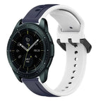 For Samsung Galaxy Watch 42mm / Midnight Blue + White