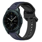 For Samsung Galaxy Watch 42mm / Midnight Blue + Black