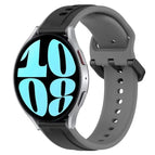 For Samsung Galaxy Watch 6 44mm / Black+Grey
