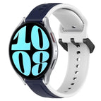 For Samsung Galaxy Watch 6 40mm / Midnight Blue + White