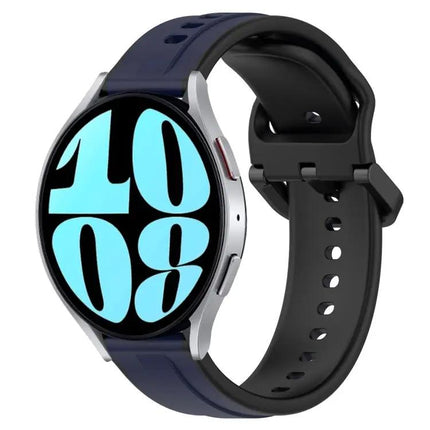 20mm Two-Tone Silicone Loop Band For Samsung Galaxy Watch 6