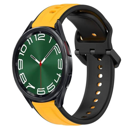20mm Two-Tone Silicone Loop Band For Samsung Galaxy Watch 6