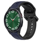 For Samsung Galaxy Watch 6 Classic 43mm / Midnight Blue + Black