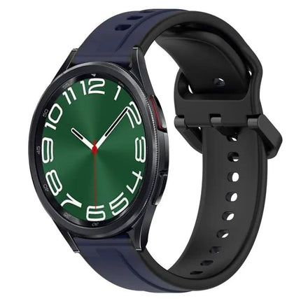 20mm Two-Tone Silicone Loop Band For Samsung Galaxy Watch 6
