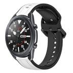 For Samsung Galaxy Watch3 45mm / White+Black