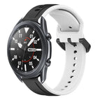 For Samsung Galaxy Watch3 45mm / Black+White