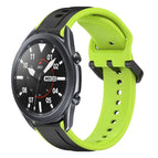 For Samsung Galaxy Watch3 45mm / Black+Lime