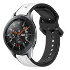 For Samsung Galaxy Watch 46mm / White+Black