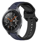 For Samsung Galaxy Watch 46mm / Midnight Blue+Black