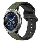 For Samsung Gear S3 Classic / Dark Green+Black