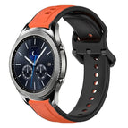 For Samsung Gear S3 Classic / Orange+Black
