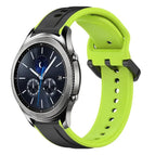 For Samsung Gear S3 Classic / Black+Lime