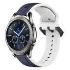 For Samsung Gear S3 Classic / Midnight Blue+White