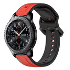 For Samsung Gear S3 Frontier / Red+Black