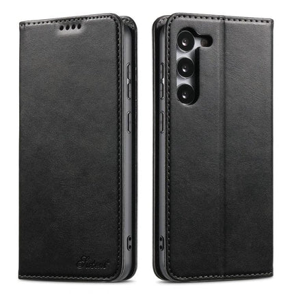 Suteni Leather Phone Case Card Slot for Everyday Carry and Daily Use On The Go Today - black PU leather wallet case with card slots