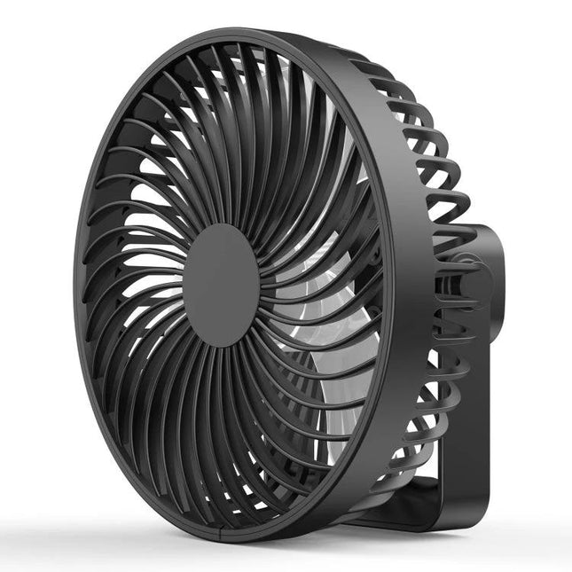 Rechargeable Portable Tent Fan with LED Light for Camping – compact rechargeable tent fan with adjustable airflow and built-in LED for camping and outdoor use