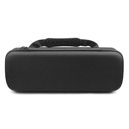 Protective Nylon Storage Bag for Samsung Freestyle Projector — black zippered travel case with padded handle for safe transport