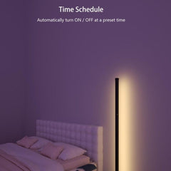 RGB Ambient LED Floor Lamp with USB Plug for Home and Bar Atmosphere