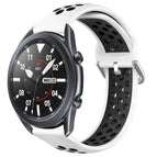 For Samsung Galaxy Watch3 45mm / White+Black