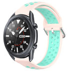For Samsung Galaxy Watch3 45mm / Pink+ Water Duck