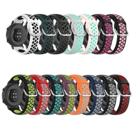 22mm Perforated Silicone Watch Band For Galaxy Watch3 45mm