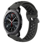 For Samsung Gear S3 Frontier / Black