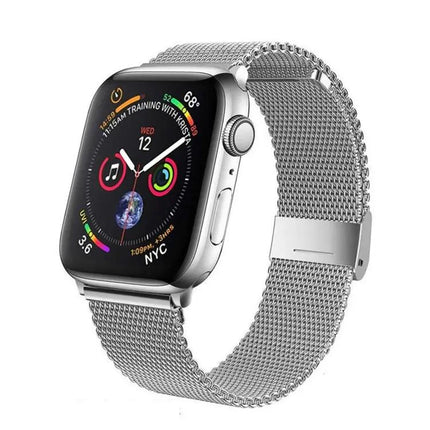 Milanese Stainless Steel Mesh Apple Watch Band 41/45/49mm