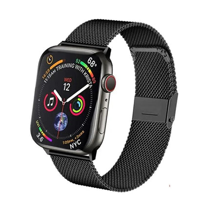 Milanese Stainless Steel Mesh Apple Watch Band 41/45/49mm