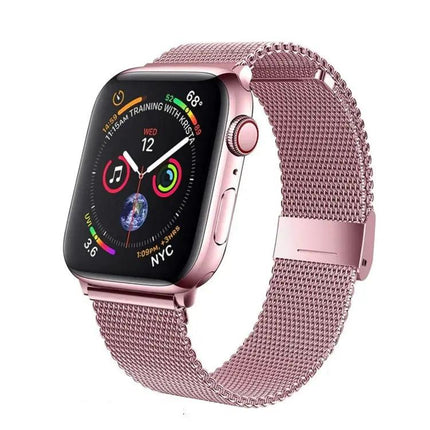 Milanese Stainless Steel Mesh Apple Watch Band 41/45/49mm