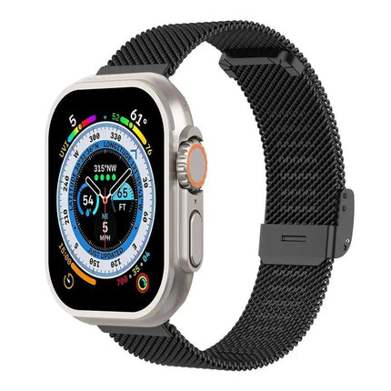 Milanese Stainless Steel Mesh Apple Watch Band 41/45/49mm