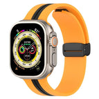 For Apple Watch Ultra 49mm / Yellow+Black