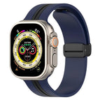 For Apple Watch Ultra 49mm / Midnight Blue + Black