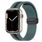 For Apple Watch Series 8&7 45mm / Olive Green + Black