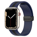 For Apple Watch Series 8&7 45mm / Midnight Blue + Black