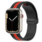 For Apple Watch Series 8&7 41mm / Black+Red