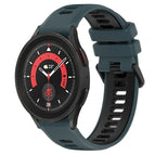 For Samsung Galaxy Watch5 Pro 45mm / Olive Green + Black