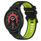 For Samsung Galaxy Watch5 Pro 45mm / Black+Green