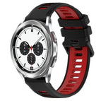 For Samsung  Galaxy Watch4 Classic 42mm / Black+Red