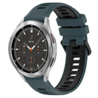 For Samsung  Galaxy Watch4 Classic 46mm / Olive Green + Black
