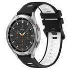 For Samsung  Galaxy Watch4 Classic 46mm / Black+White