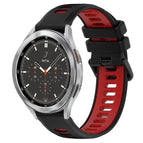 For Samsung  Galaxy Watch4 Classic 46mm / Black+Red