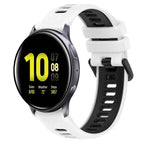 For Samsung Galaxy Watch Active2 40mm / White+Black